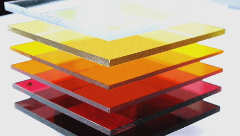 High quality cast acrylic sheet with clean cut edges High quality cast acrylic sheet with clean cut edges