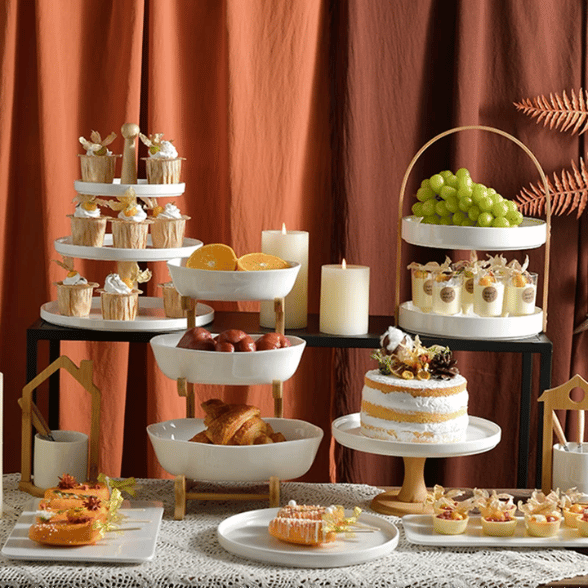 Table Setting for a Five Star Hotel Buffet Table Setting for a Five Star Hotel Buffet