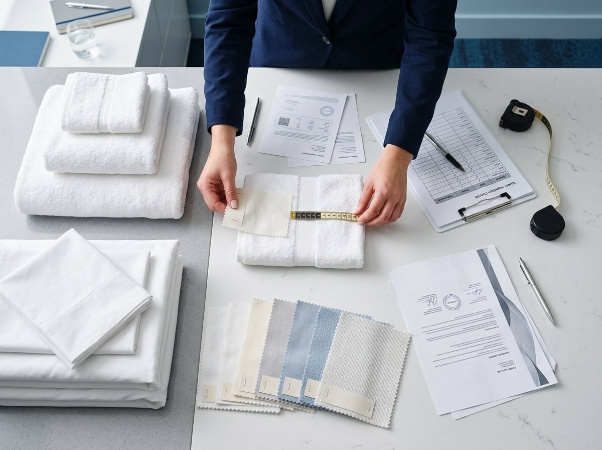 Hotel linen sample evaluation and procurement checklist review for hospitality buyers Hotel linen sample evaluation and procurement checklist review for hospitality buyers