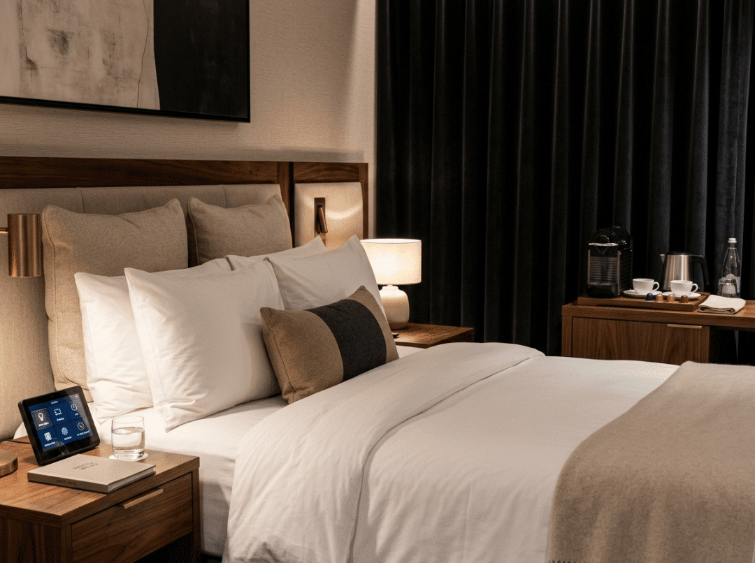 Premium hotel room features Premium hotel room features