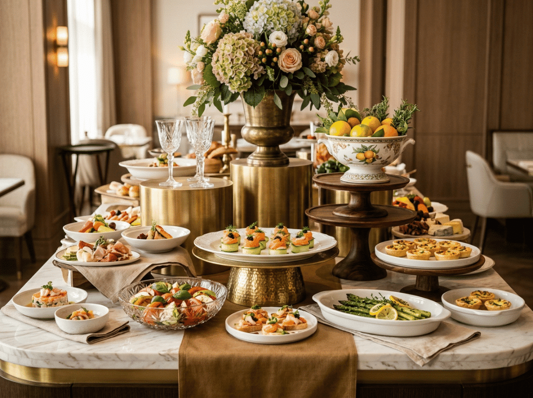 luxury buffet presentation luxury buffet presentation