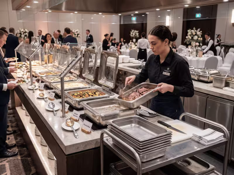 Buffet refill service Buffet refill service